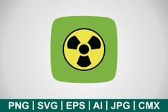 Vector Radiation Icon Product Image 1