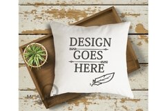 Pillow Mockup/ Styled Pillow Photo/ Pillow Design/ Product M Product Image 1