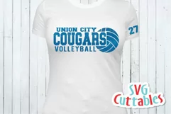 Volleyball SVG | Volleyball Template 0018 | Shirt Design Product Image 2