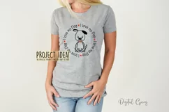 I love my Dog SVG / EPS / DXF / PNG Files Product Image 2