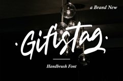 Web Font Gifistag - Signature Brush Font Product Image 1