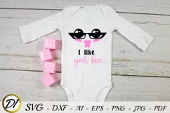 Smile svg. Mask smile svg. Funny smile svg. Baby svg. Product Image 2