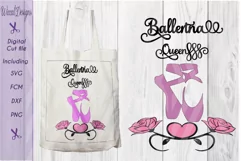 Pointe shoe svg, Ballet svg, shoe svg, Ballerina , Product Image 3