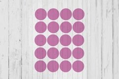 40mm circle cabochon shape template svg dxf png ai files Product Image 1