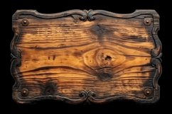 Vintage Wooden Signage Mockup Template Product Image 2