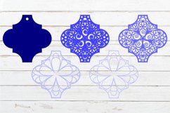 3D Layered Arabesque SVG, Paper Cut, Christmas Ornament SVG Product Image 2