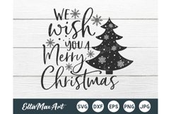 We wish you a Merry Christmas Svg, Christmas Svg, Christmas Product Image 1