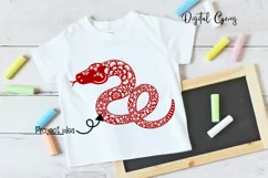 Snake, Chinese new year SVG / DXF / EPS / PNG files Product Image 5