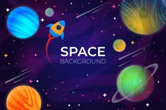 Space Background Product Image 1