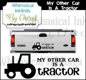 My Other Car Is A Tractor SVG  Product Image 1