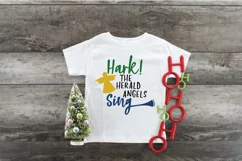 Hark the Herald Angels Sing SVG File - Christmas SVG File Product Image 7