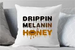 Drippin Melanin SVG Black Lives Matter SVG PNG EPS DXF Files Product Image 2