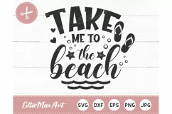 Take me to the beach SVG, Summer svg, Beach svg, Summer Product Image 2