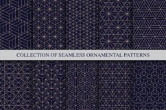 Geometric seamless oriental patterns Product Image 1