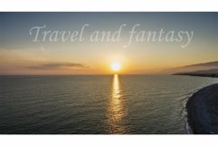 sunset over water surface of the sea Product Image 1