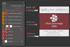 MOCKUP - Animated social media template - Handmade theme Product Image 6