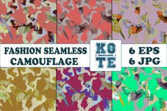 6 Seamless Fashion Camouflage Product Image 1