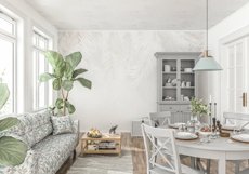 Wall mockup - Wallpaper mockup - Scandinavian room scene Product Image 11