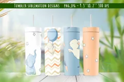 16 Tumbler sublimation designs Pastel colors baby design Product Image 1