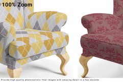 Armchair Upholstery Mockup Set Product Image 6
