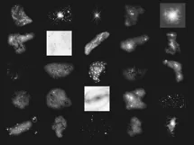 200 STARS MOON TRANSPARENT PNG FILES, PHOTOSHOP OVERLAYS Product Image 19