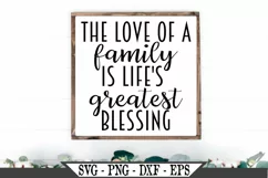 The Love Of A Family SVG Product Image 1