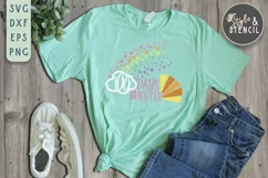 100 Days of School SVG Rainbow - PNG, DXF, EPS, SVG Product Image 4