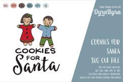 Cookies for Santa SVG / Christmas SVG / Xmas SVG Product Image 1