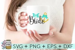 The Bride SVG DXF PNG EPS Cutting Files Product Image 2
