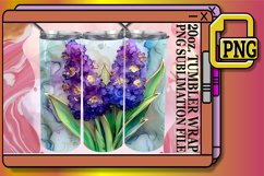 Golden Petal Tranquility 20oz Tumbler Wraps Product Image 1