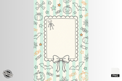 Whimsy Halloween Frames Clipart Product Image 1