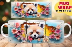 Spring Blooms Come to Life: Sublimation Mug Wraps Product Image 1