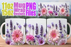 Petal Power Sublimation Mugs - 11oz &amp; 15oz Magic Product Image 1