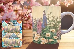 Radiant Spring Blossom Mug Sublimation Art 15oz Product Image 1