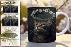 Vibrant Cat Mug Wraps - Spring's Best Product Image 1