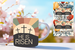 Bold 15oz Mug Wrap Png Design , Religious Product Image 1