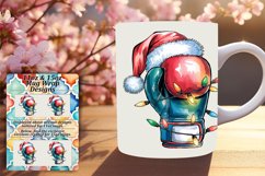 Chic 15oz Mug Wrap Png Design , Holiday Product Image 1