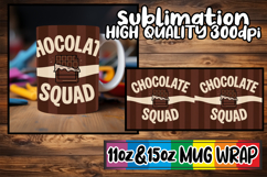 Enchanted days 11oz 15oz mug wrap, Retro Food Product Image 1