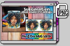 Empowering Woman Portrait 11oz &amp; 15oz Mug Options Product Image 1