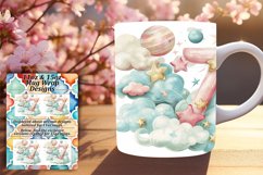 Galaxy Dreams: Mug Wrap Designs 11oz/15oz Product Image 1
