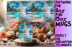 Majestic Landscape Mug Wrap Sublimation for 11oz/15oz Product Image 1