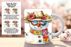 Tropical Tidings: Sunny Snowman Wraps Product Image 1
