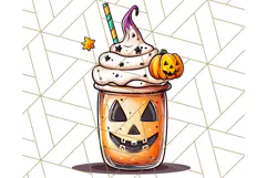 Monster Café Halloween PNG Clipart, Coffee Holiday Clip Art Product Image 2