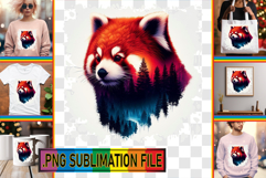 RADIANT Tote Bag Designs PNG, Animals Art Product Image 1
