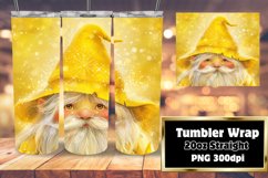 Enchanted Encounters: Gnome Tumbler Wrap Sublimation - 20oz Product Image 1