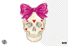 Halloween Skull Clipart Product Image 1