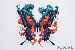 Smoke Butterflies Clipart PNG Product Image 1