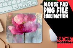 Garden of Beauty: Sublimated Mouse Pad Designs PNG Product Image 1
