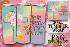 Joyful smiles 20oz tumbler wrap, Cross Product Image 1