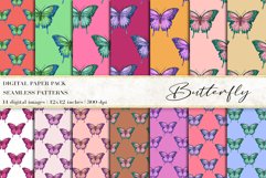 Butterfly Digital Papers Product Image 1